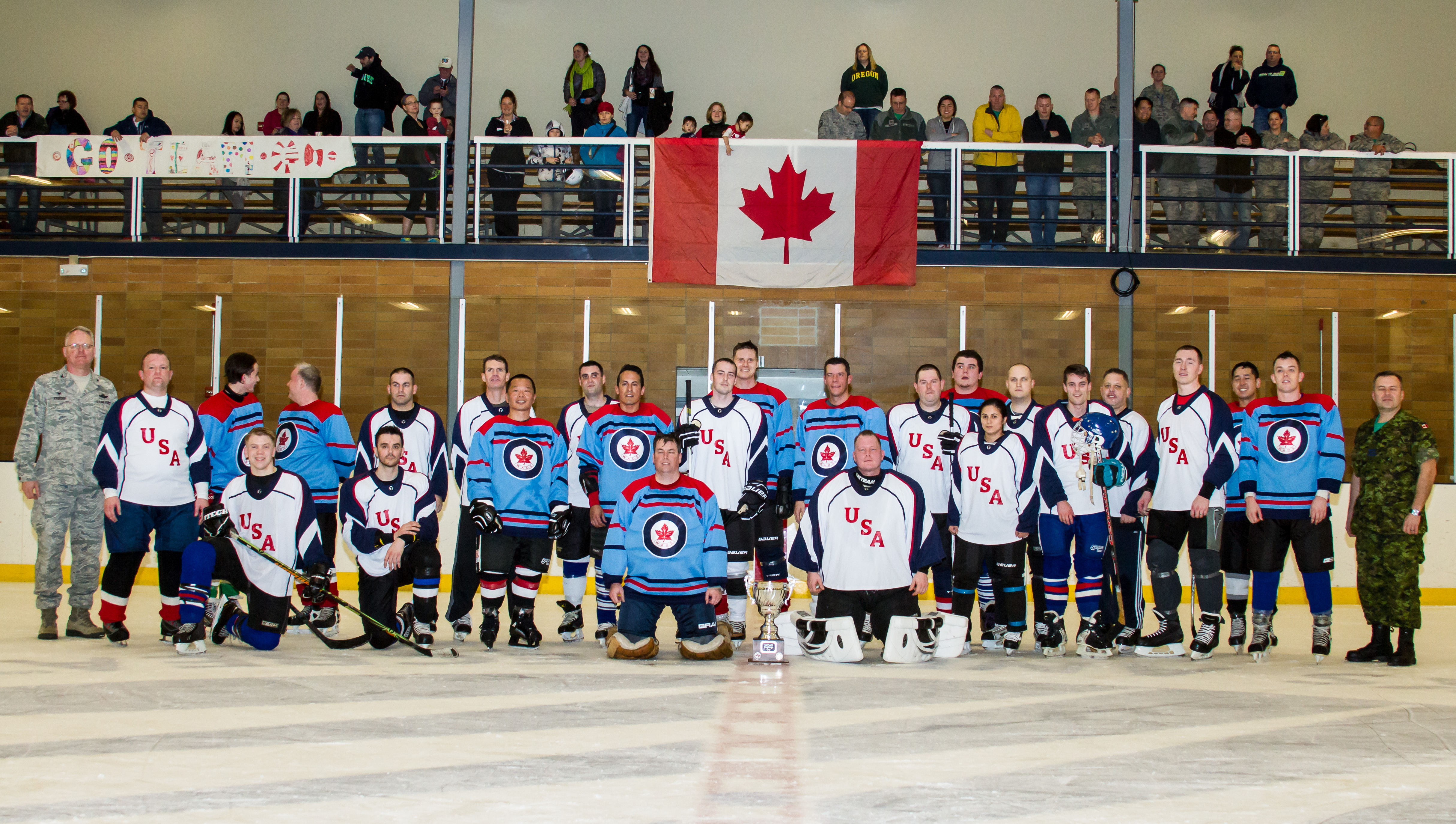 Nail-biting game for Guardsmen at the 22nd annual Canuck USA Hockey