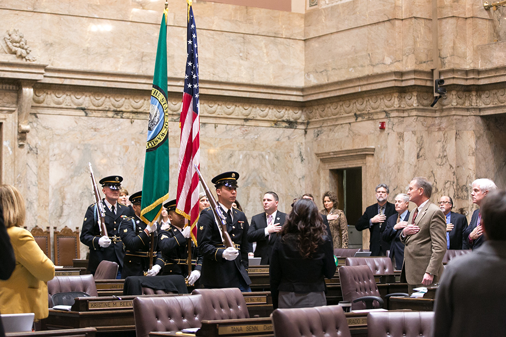 Legislators, governor honor Guard during 'Guard Day' at Legislature ...