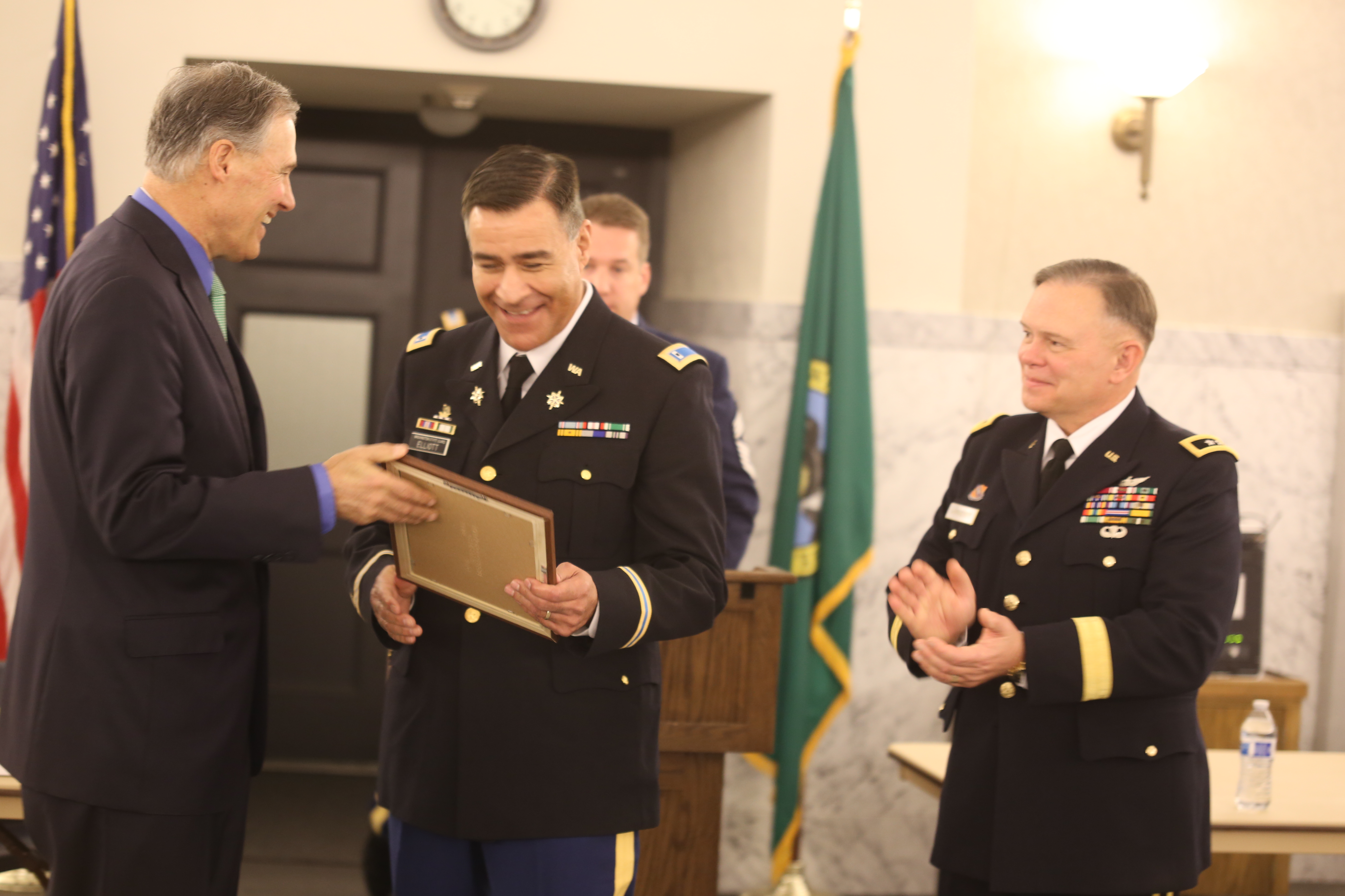 Washington National Guard celebrated by Gov. Inslee, Legislature ...