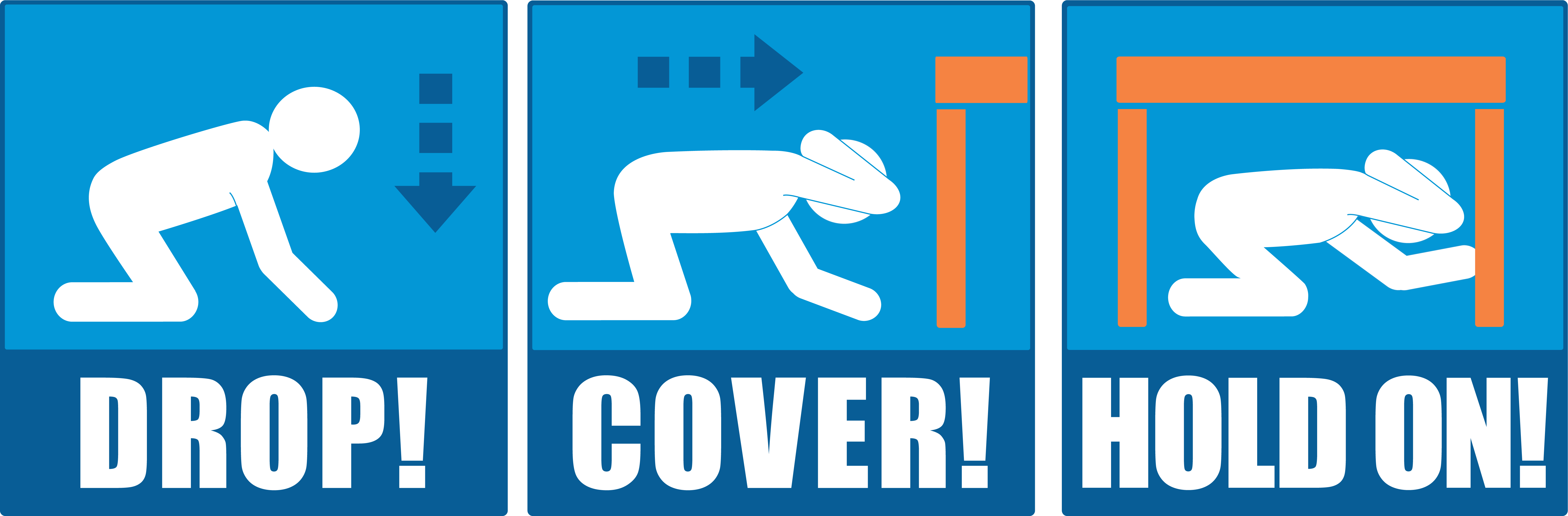 earthquake safety clipart