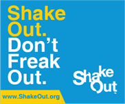 For Great ShakeOut, Drop, Cover, Hold On, and Hazard Hunt