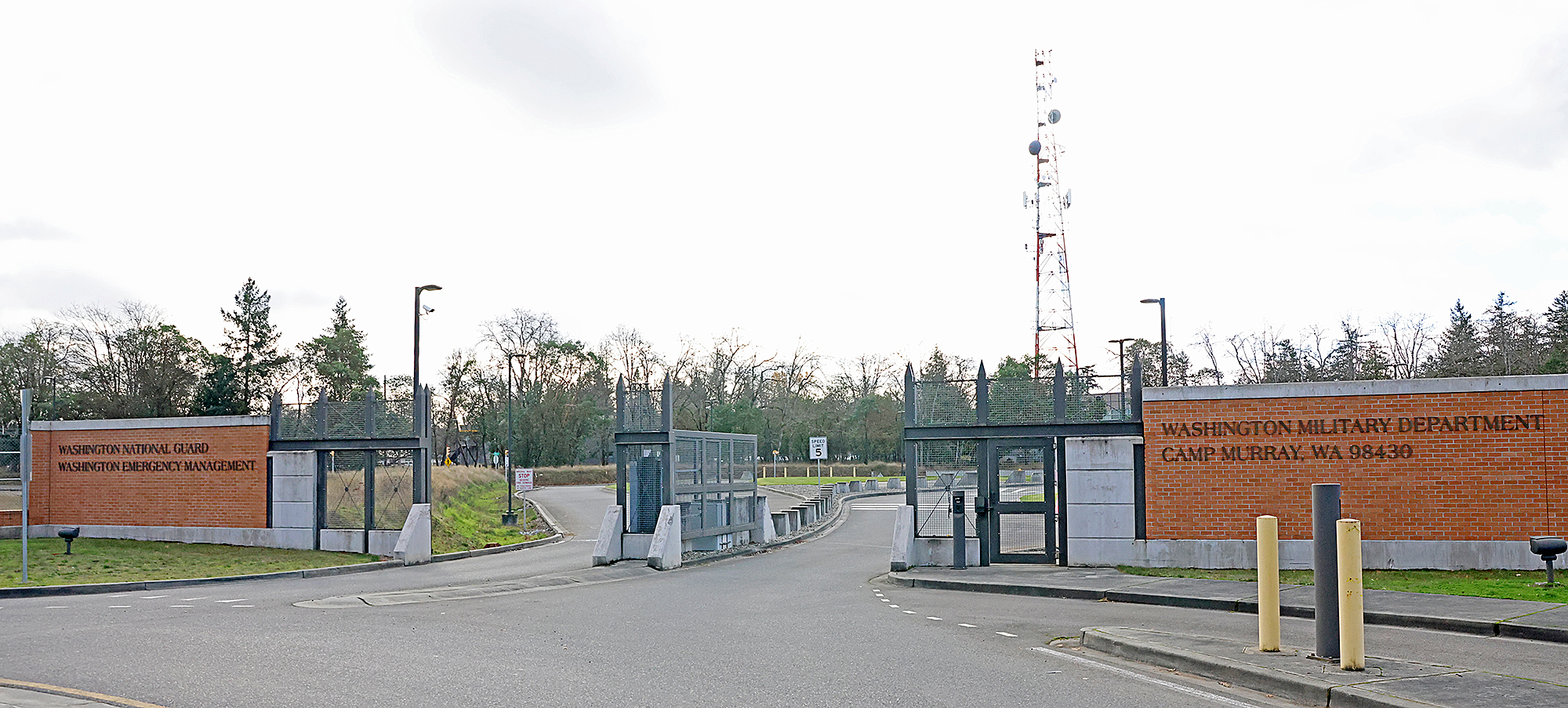 Camp Murray Gate Access | Washington State Military Department ...