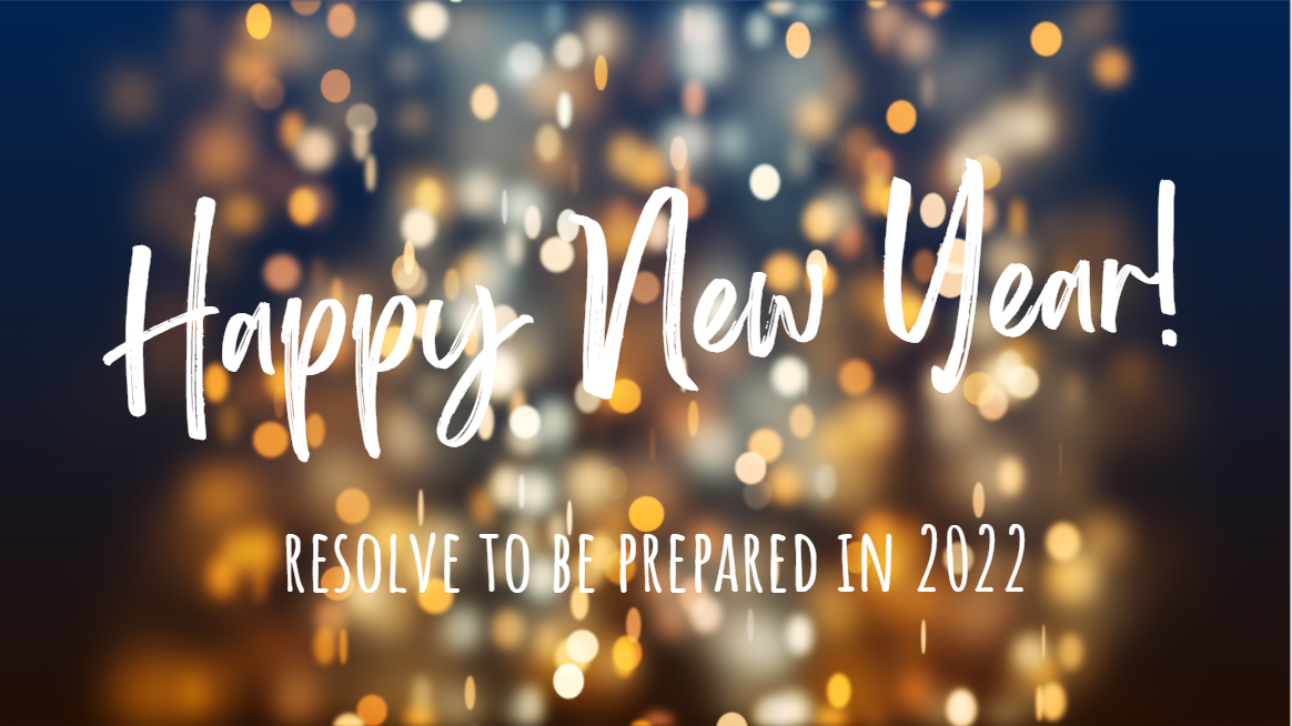 Make emergency preparedness your New Year’s resolution