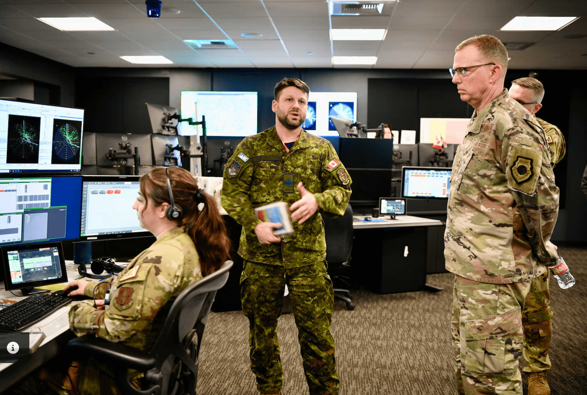 NORAD, US NORTHCOM Leaders Visit WADS