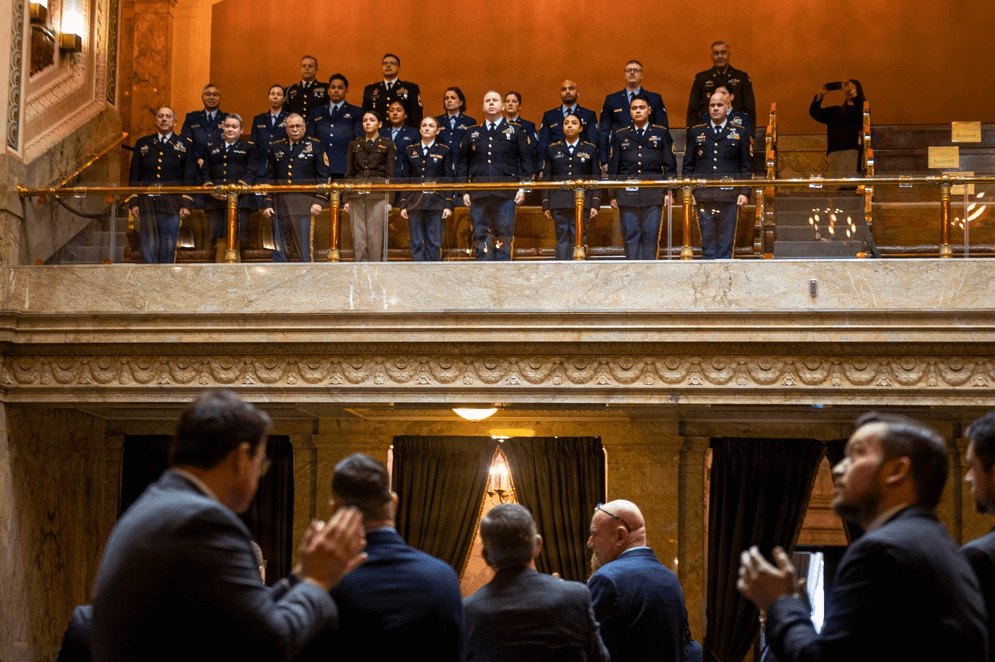 State Legislature applauds Washington National Guard